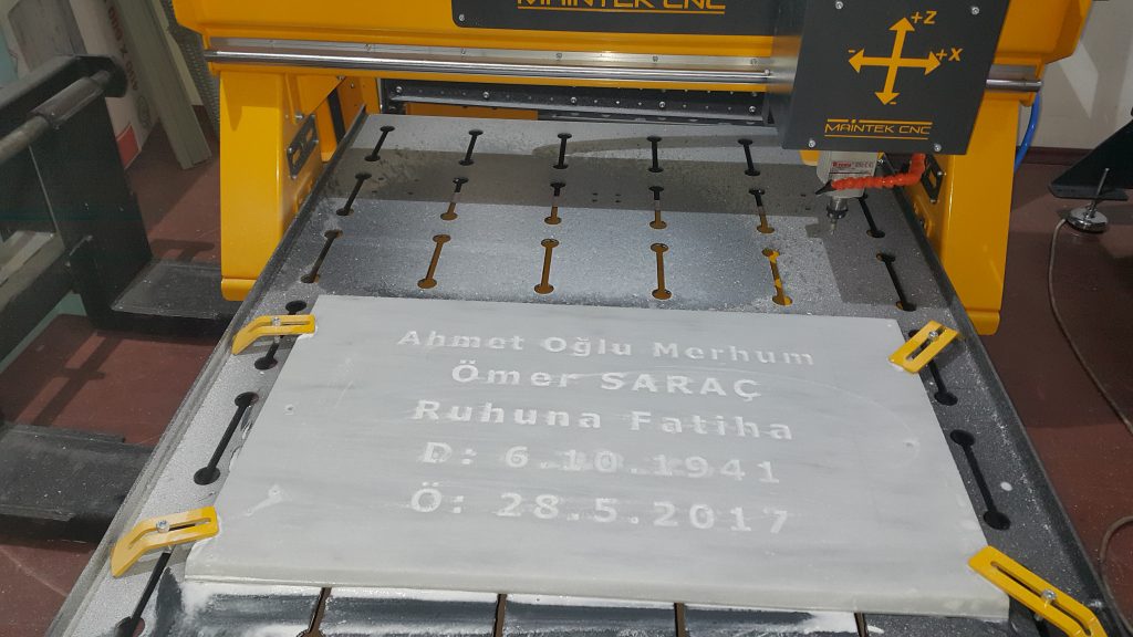Mermer CNC - Mezartaşı İşleme