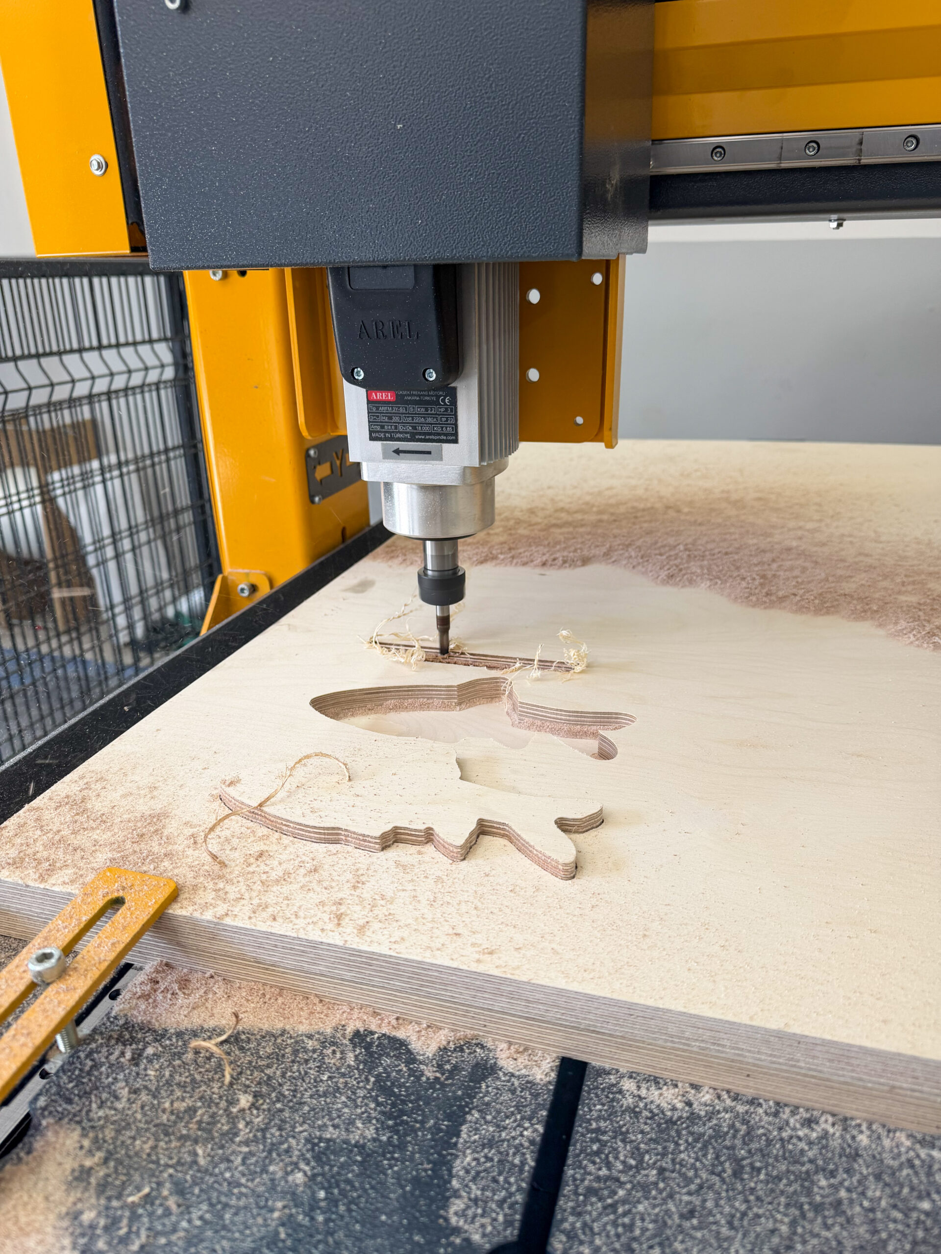 3kw Spindle Güçlendirme